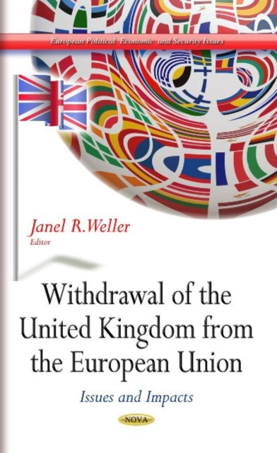 Book cover of: Withdrawal of the United Kingdom from the European Union. By: Janel R. Weller