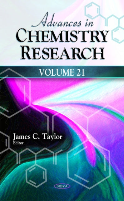 Book cover of: Advances in Chemistry Research. By: Taylor, James C.