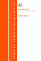 Book cover of: Code of Federal Regulations, Title 45 Public Welfare 500-1199, Revised as of October 1, 2017. By: Office of the Federal Register (U.S.)