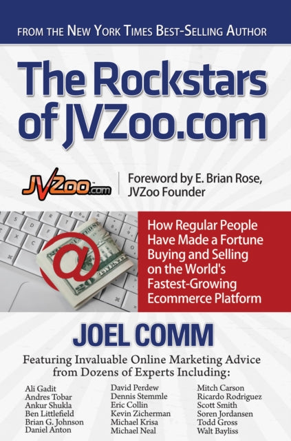 Book cover of: Rockstars of JVZoo.com. By: Joel Comm