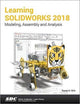 Book cover of: Learning SOLIDWORKS 2018. By: Randy Shih