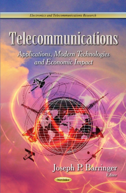 Book cover of: Telecommunications. By: Joseph P. Barringer