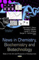 Book cover of: News in Chemistry, Biochemistry & Biotechnology