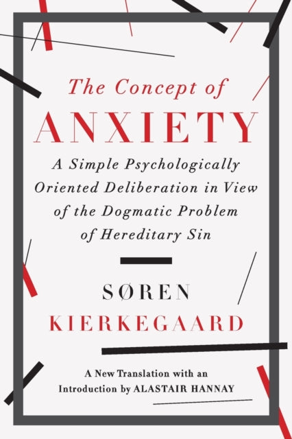 Book cover of: Concept of Anxiety