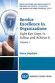 Book cover of: Service Excellence in Organizations, Volume I. By: Fiona Urquhart
