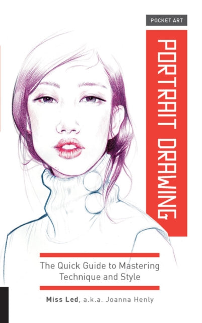 Book cover of: Pocket Art: Portrait Drawing. By: Joanna Henly