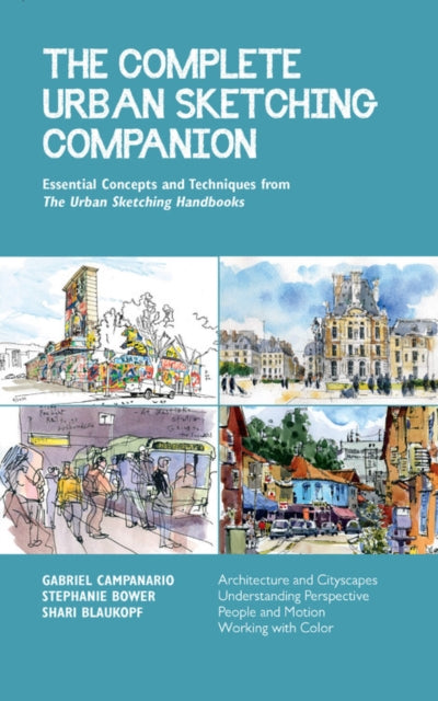 Book cover of: Complete Urban Sketching Companion. By: Shari Blaukopf