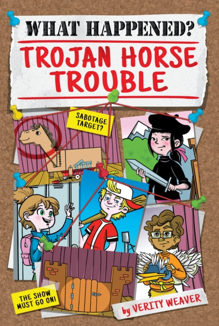 Book cover of: Trojan Horse Trouble. By: Verity Weaver