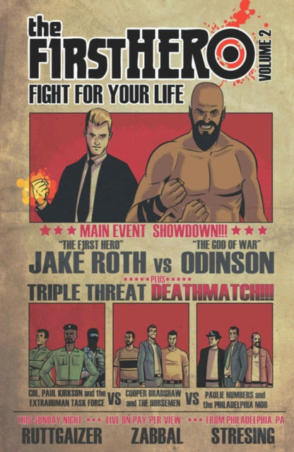Book cover of: F1rst Hero: Fight For Your Life. By: Fred Stresing