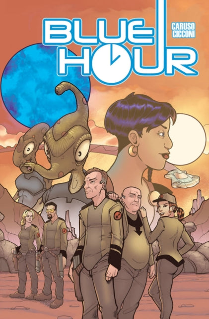 Book cover of: Blue Hour. By: Dino Caruso