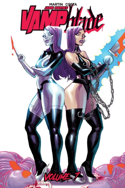 Book cover of: Vampblade Volume 7: Down the Vamp Hole. By: Jason Martin