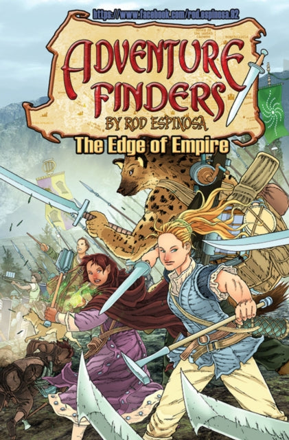 Book cover of: Adventure Finders: The Edge of Empire. By: Rod Espinosa