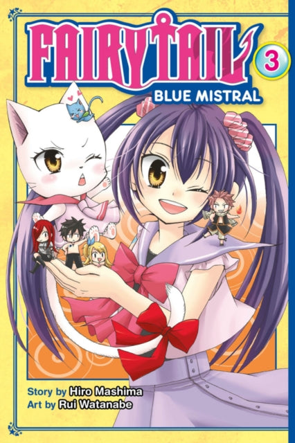 Book cover of: Fairy Tail Blue Mistral 3. By: Hiro Mashima