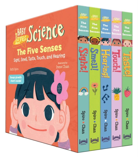 Book cover of: Baby Loves the Five Senses Boxed Set. By: Ruth Spiro