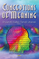 Book cover of: Conceptions of Meaning. By: Shulamith Kreitler