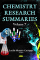 Book cover of: Chemistry Research Summaries. Volume 7. By: Lucille Monaco Cacioppo