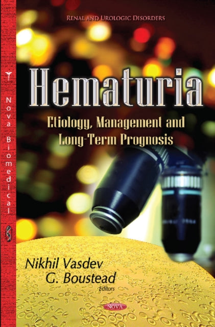 Book cover of: Hematuria. By: Nikhil Vasdev