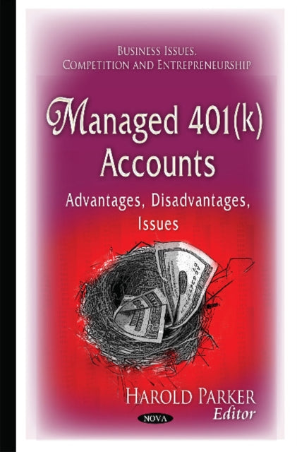 Book cover of: Managed 401(k) Accounts. By: Harold Parker