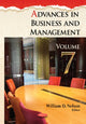 Book cover of: Advances in Business & Management. By: William D. Nelson