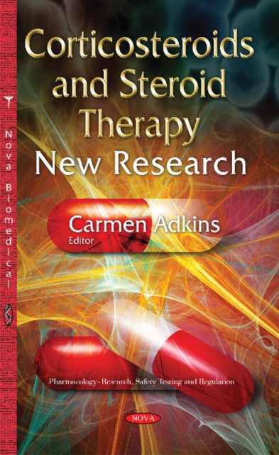 Book cover of: Corticosteroids & Steroid Therapy. By: Carmen Adkins