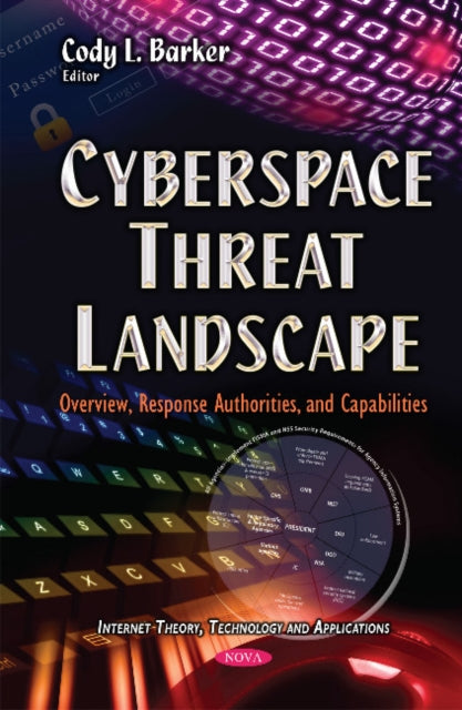Book cover of: Cyberspace Threat Landscape. By: Cody L. Barker
