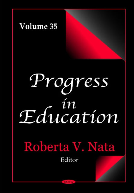 Book cover of: Progress in Education. By: Roberta V. Nata