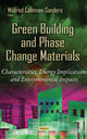 Book cover of: Green Building & Phase Change Materials. By: Mildred Coleman-Sanders