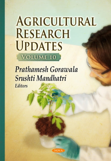 Book cover of: Agricultural Research Updates. By: Prathamesh Gorawala