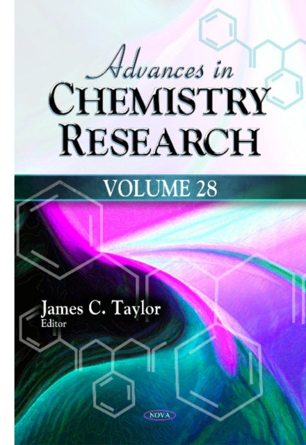 Book cover of: Advances in Chemistry Research. By: Taylor, James C., Jr.