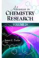 Book cover of: Advances in Chemistry Research. By: Taylor, James C.