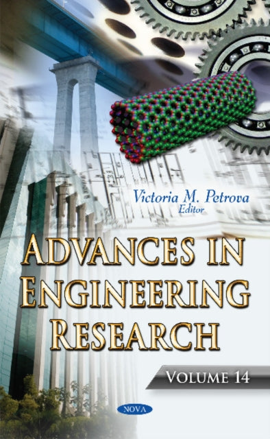 Book cover of: Advances in Engineering Research. By: Victoria M. Petrova
