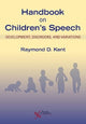 Book cover of: Handbook on Children's Speech. By: Raymond D. Kent