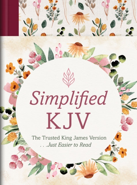 Book cover of: Barbour Simplified KJV [Wildflower Medley]. By: Barbour Publishing
