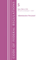 Book cover of: Code of Federal Regulations, Title 05 Administrative Personnel 700-1199, Revised as of January 1, 2022. By: Office Of The Federal Register (U.S.)