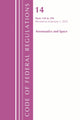 Book cover of: Code of Federal Regulations, Title 14 Aeronautics and Space 110-199, Revised as of January 1, 2022. By: Office Of The Federal Register (U.S.)