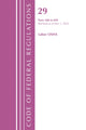 Book cover of: Code of Federal Regulations, TITLE 29 LABOR OSHA 500-899, Revised as of July 1, 2022. By: Office Of The Federal Register (U.S.)