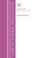 Book cover of: Code of Federal Regulations, Title 32 National Defense 191-399, Revised as of July 1, 2022. By: Office Of The Federal Register (U.S.)
