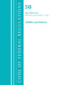 Book cover of: Code of Federal Regulations, Title 50 Wildlife and Fisheries 200-227, Revised as of October 1, 2021. By: Office of the Federal Register (U.S.)