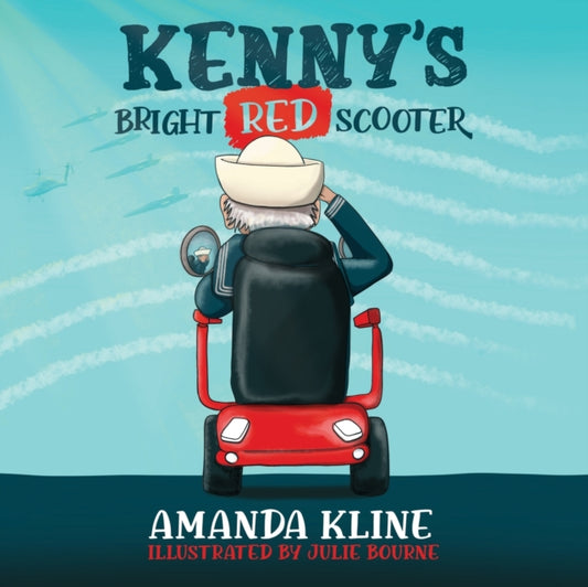 Book cover of: Kenny's Bright Red Scooter. By: Julie Bourne