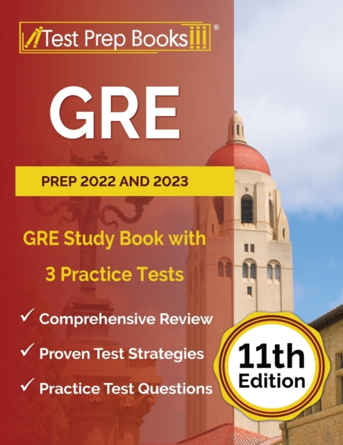 Book cover of: GRE Prep 2022 and 2023. By: Joshua Rueda