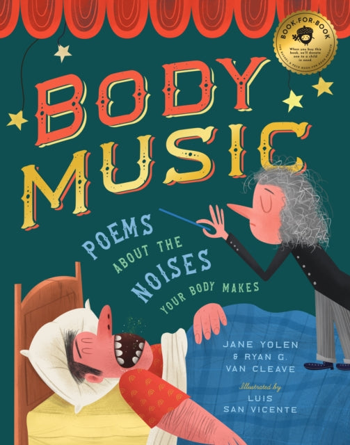 Book cover of: Body Music: Poems About the Noises Your Body Makes. By: Jane Yolen
