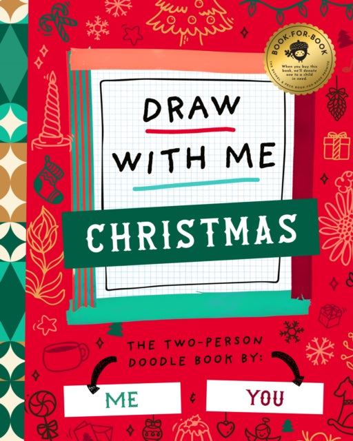 Book cover of: Draw with Me Christmas. By: Bushel & Peck Books