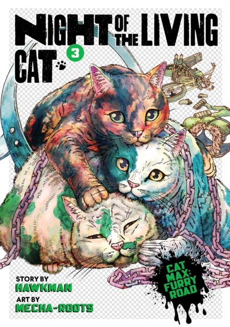 Book cover of: Night of the Living Cat Vol. 3. By: Hawkman