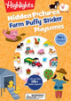 Farm Hidden Pictures Puffy Sticker Playscenes 9781639623815 Highlights