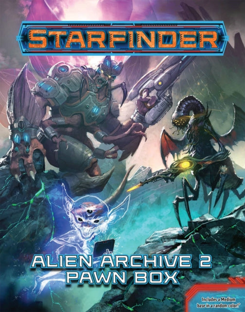 Book cover of: Starfinder Pawns: Alien Archive 2 Pawn Box