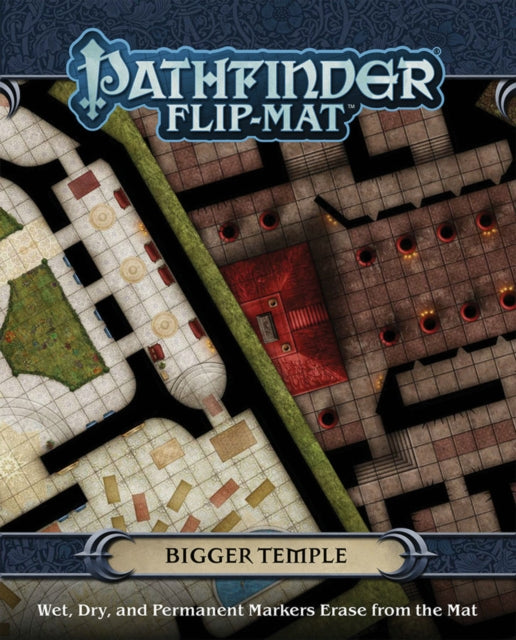 Book cover of: Pathfinder Flip-Mat: Bigger Temple