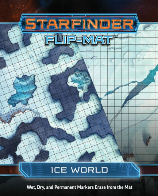 Book cover of: Starfinder Flip-Mat: Ice World