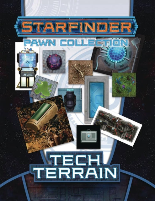 Book cover of: Starfinder Pawns: Tech Terrain Pawn Collection
