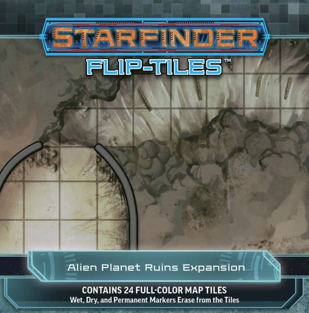 Book cover of: Starfinder Flip-Tiles: Alien Planet Ruins Expansion