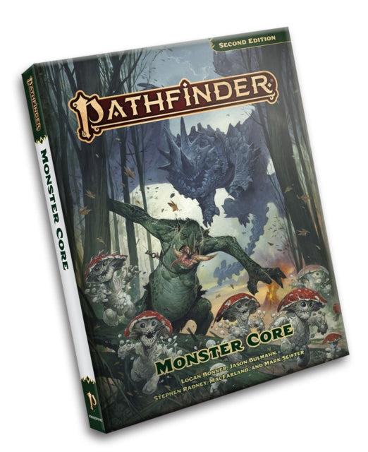 Book cover of: Pathfinder RPG: Pathfinder Monster Core (P2). By: Paizo Staff